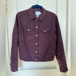 Calvin Klein Jeans Women's Dark Purple Jacket